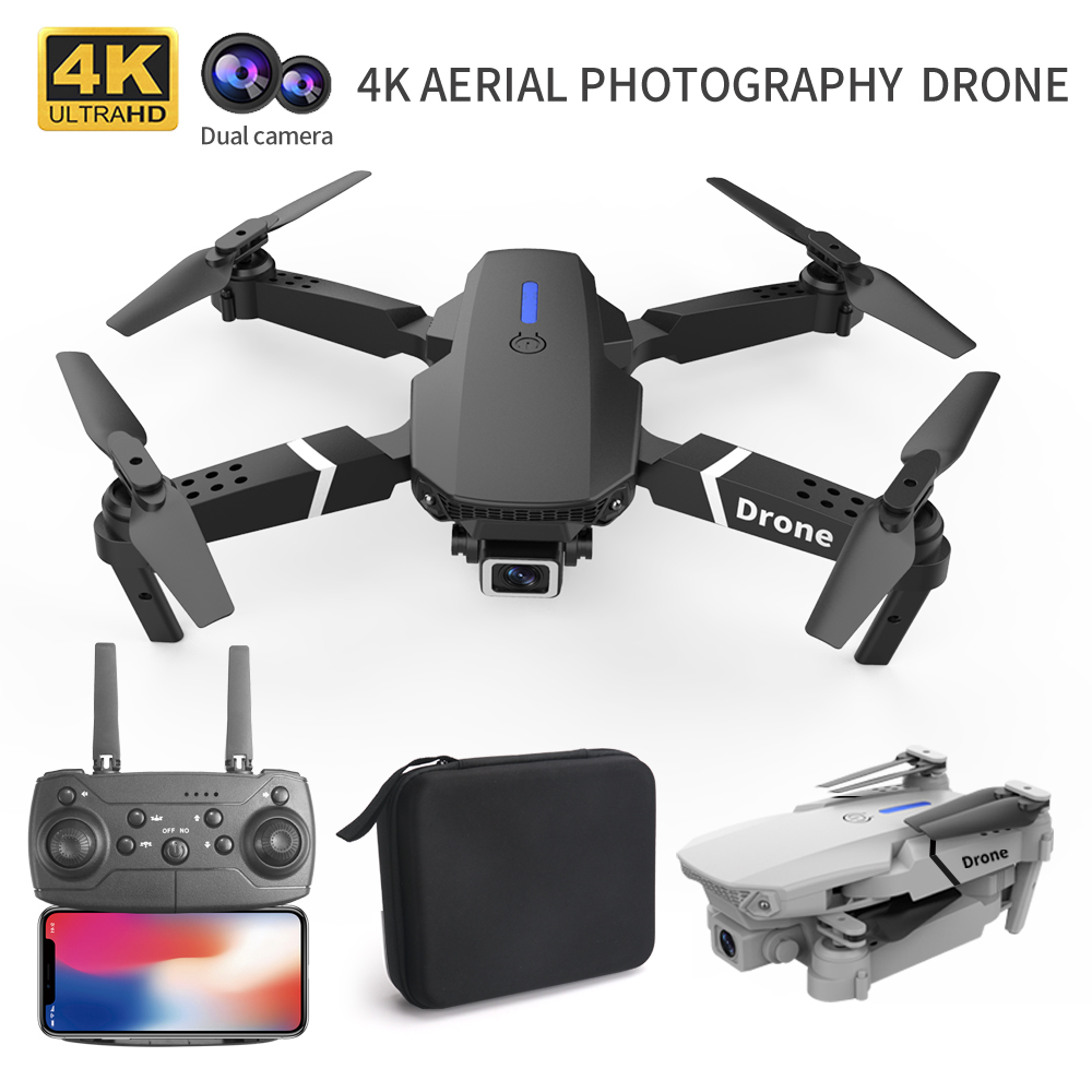 Drone E88 Rc Quadcopter - Дрон E88 Pro 2021, профессиональный HD