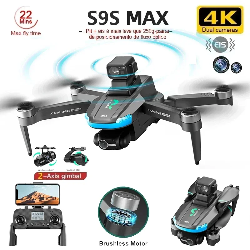 Drone Z - НОВЫЙ S9S MAX MINI Drone 4K
