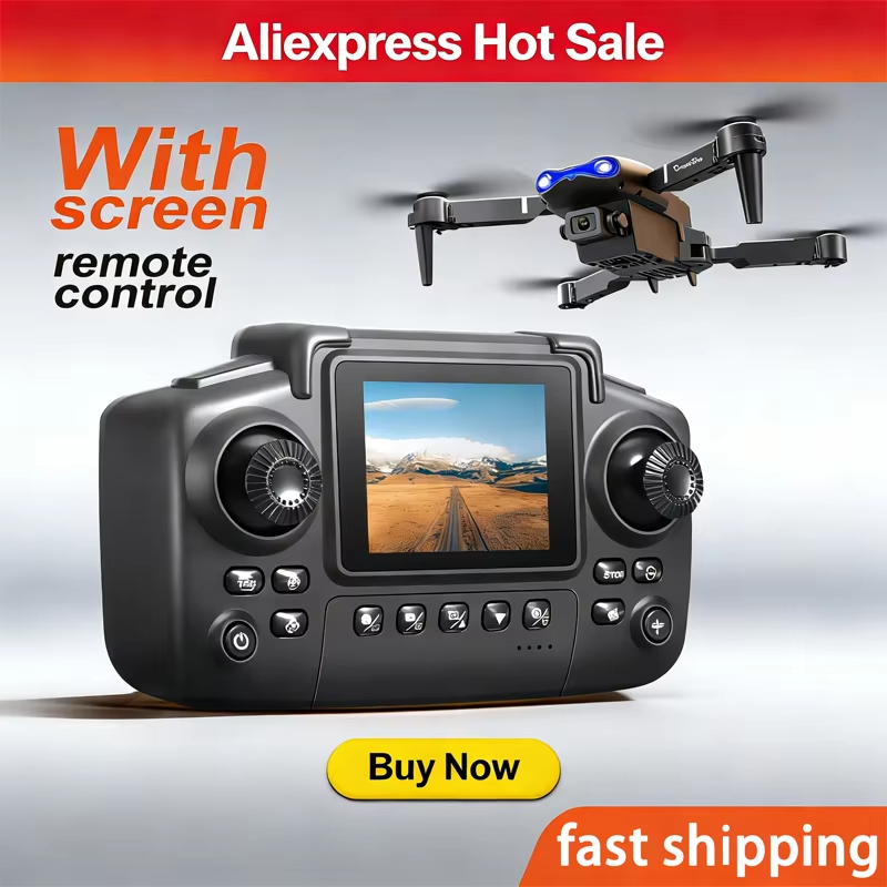 Drone E88 Rc Quadcopter - 2026 Профессиональный 6K широкоугольный дрон E88