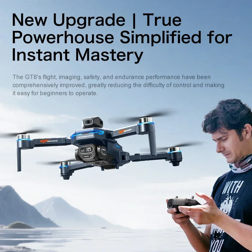 Дрон 4K HD GT8 Камера для пред – обзор и цена Rc Drone E88