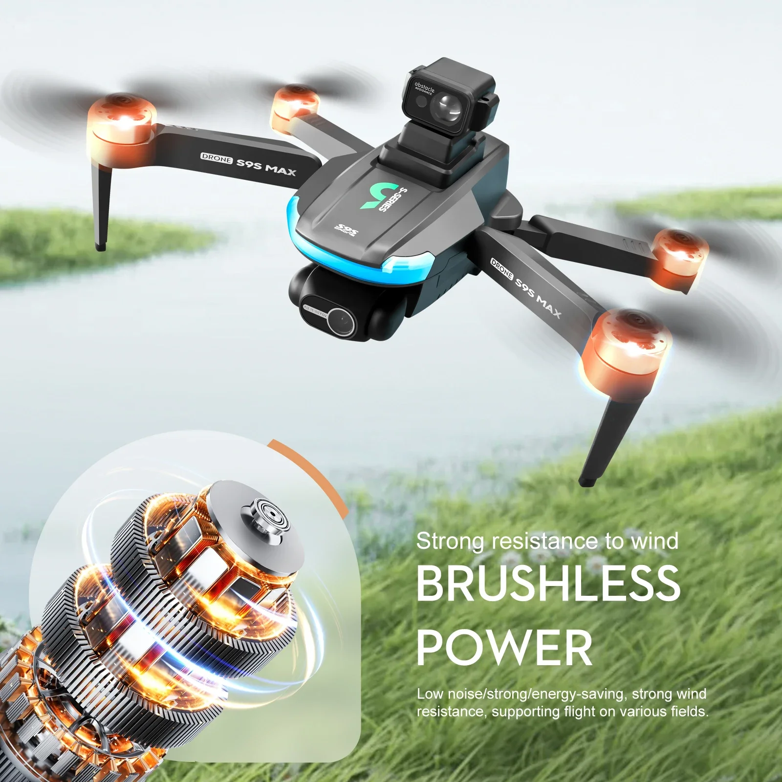 НОВЫЙ S9S MAX MINI Drone 4K 2- – обзор и цена Drone Z