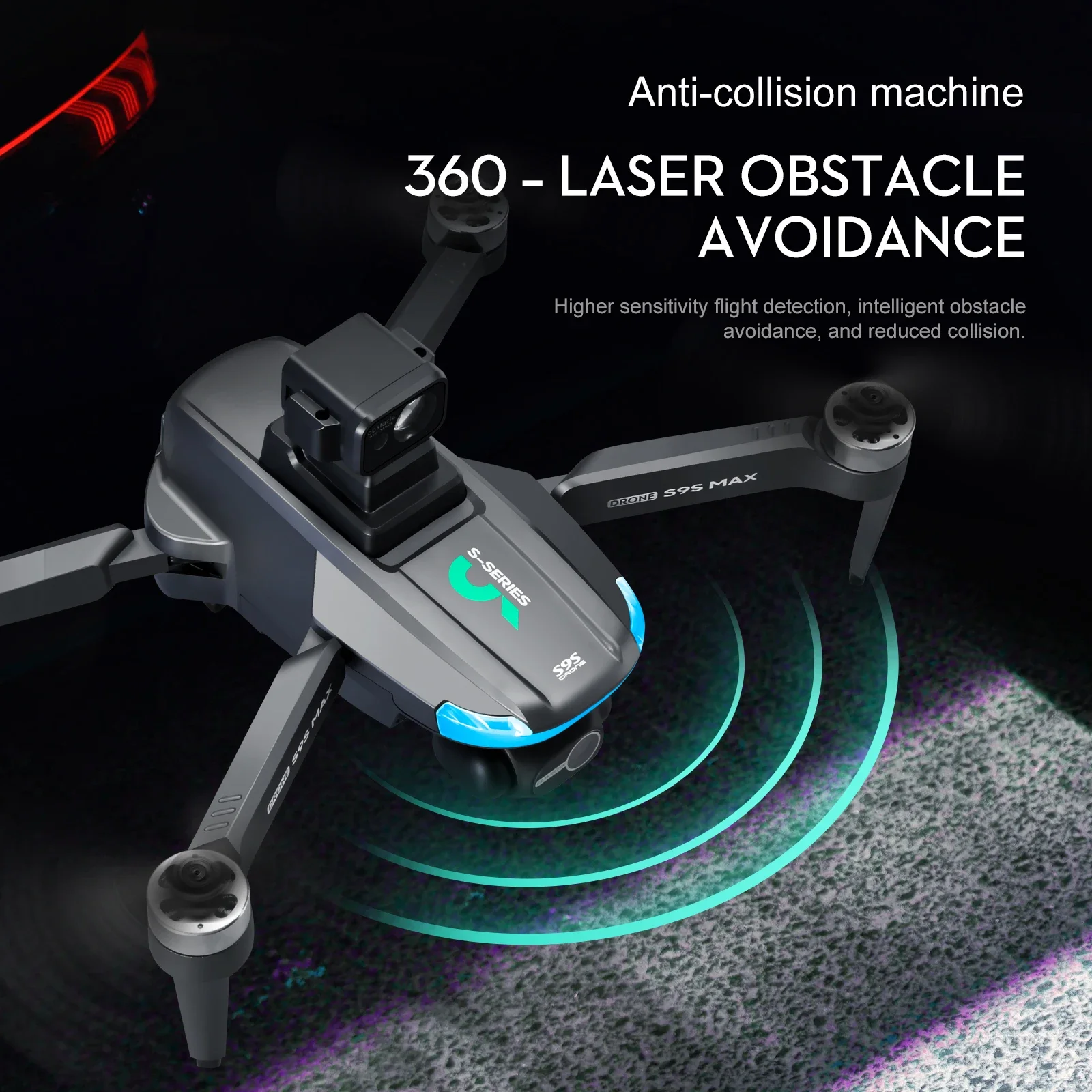 НОВЫЙ S9S MAX MINI Drone 4K 2- – обзор и цена Drone Z