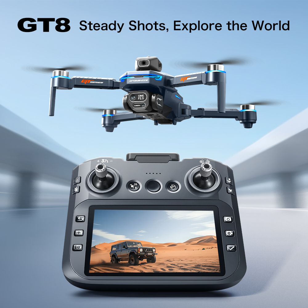 Дрон GT8 Max складной, 8K HD,  – обзор и цена Drone Z