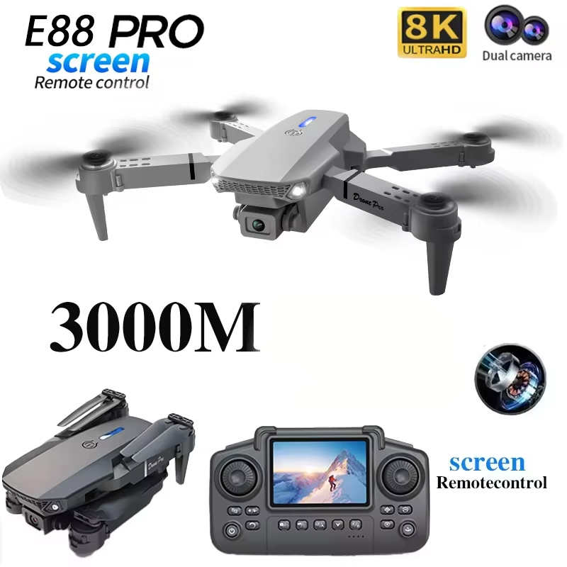Новый дрон E88 2026 года с 8K  – обзор и цена Rc Drone E88