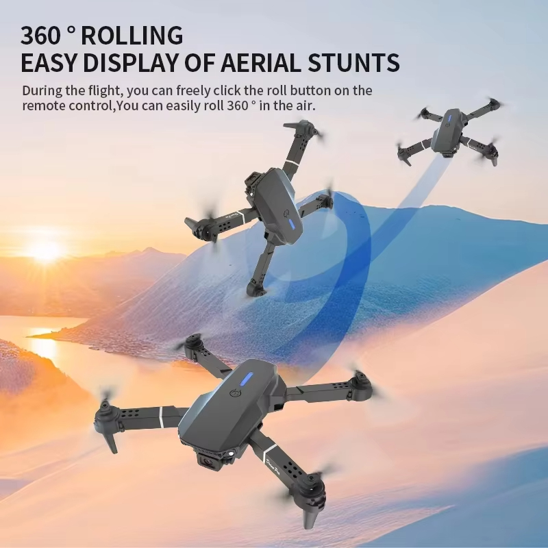 Новый дрон E88 2026 года с 8K  – обзор и цена Rc Drone E88