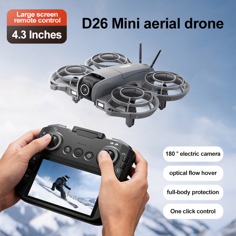 Дрон D26 4K Aerial HD 180 °    – обзор и цена Drone Z