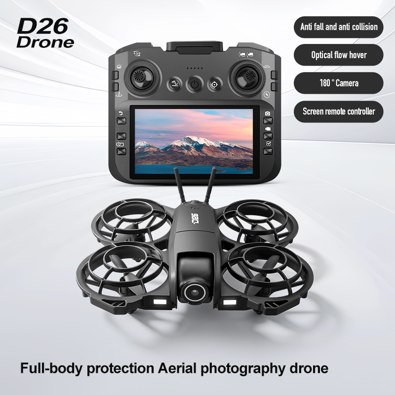 Дрон D26 4K Aerial HD 180 °    – обзор и цена Drone Z
