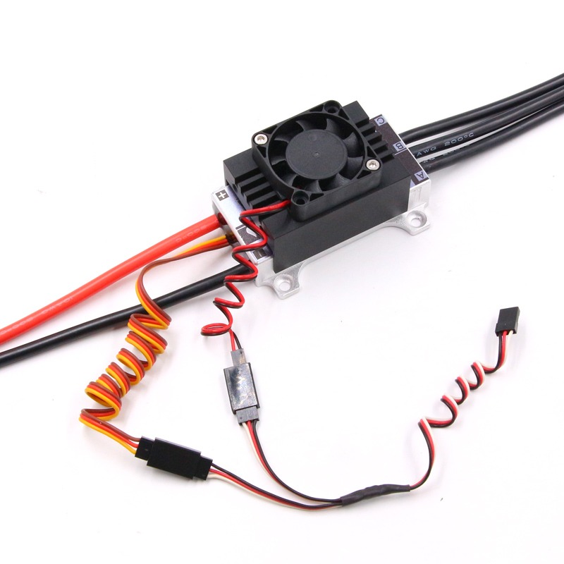 FATJAY 100A ESC 6S 24V Бесщето – обзор и цена Rc Boat Brushless Motor