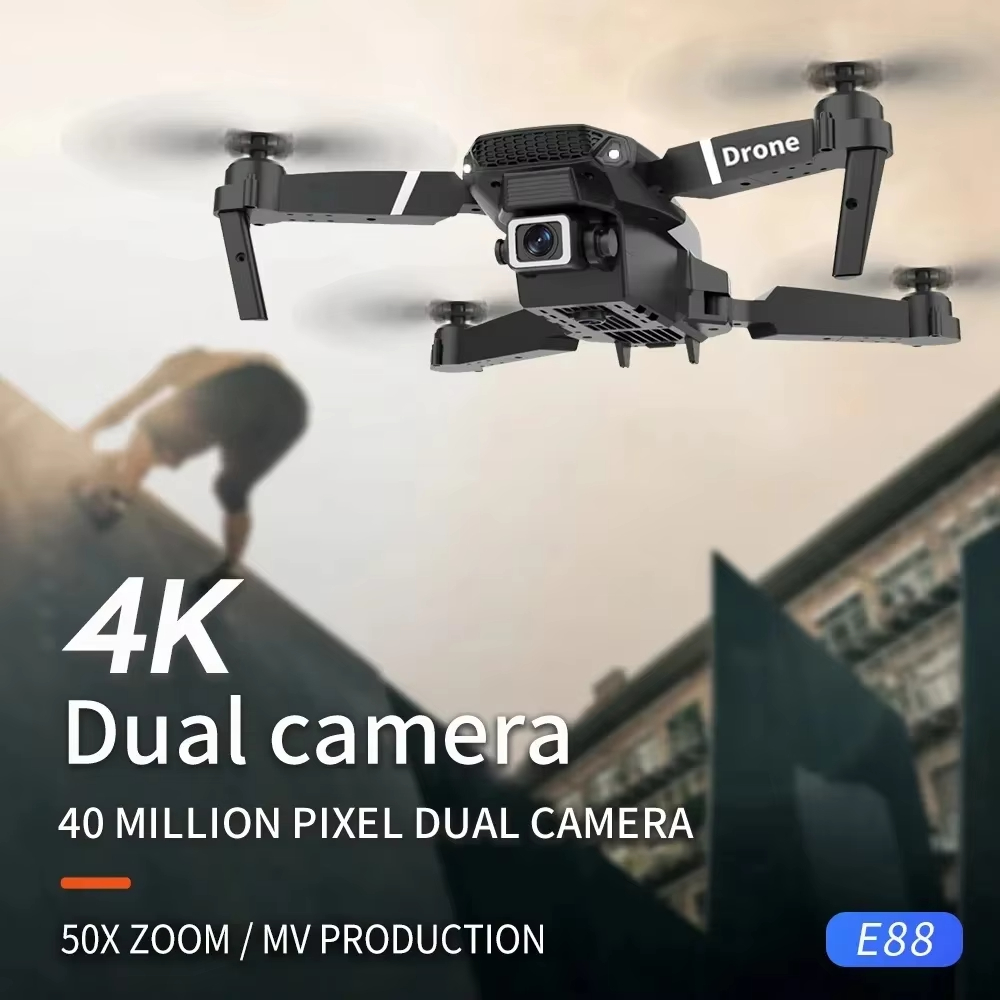 2026 Профессиональный 6K широк – обзор и цена Drone E88 Rc Quadcopter