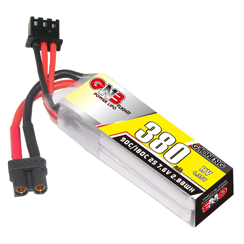 Аккумулятор LiPo GNB 2S 7.6V 3 – обзор и цена Nano Quad Fpv