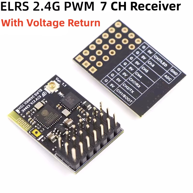 ELRS 2,4G PWM 7CH 6CH CRSF при – обзор и цена Nano Quad Fpv