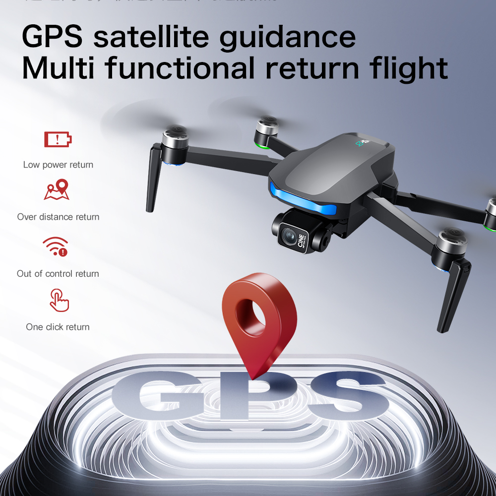 Новый дрон S-X1 MAX с GPS, 8K, – обзор и цена Drone Z