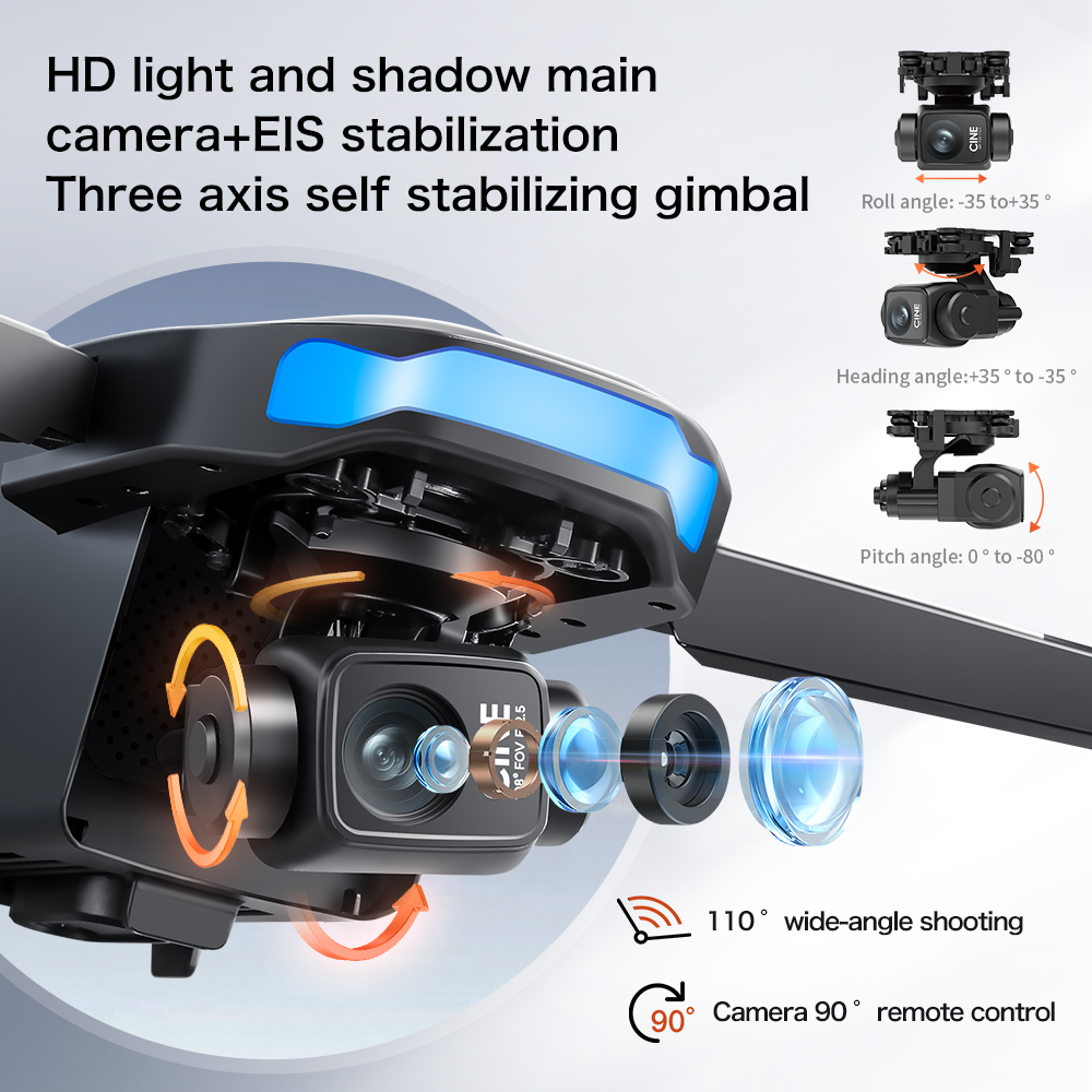 Новый дрон S-X1 MAX с GPS, 8K, – обзор и цена Drone Z