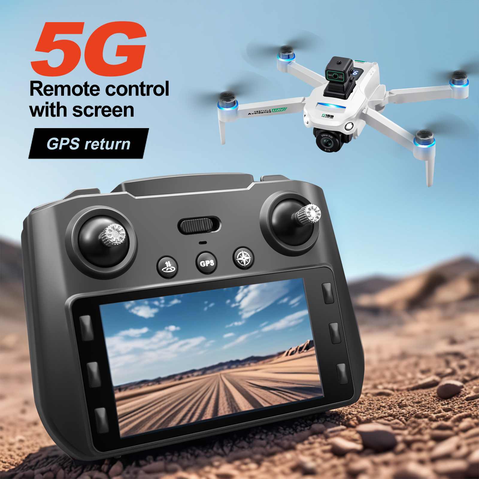 YLR/C S159 GPS 5G WiFi FPV с 5 – обзор и цена Drone Rc Gps S159