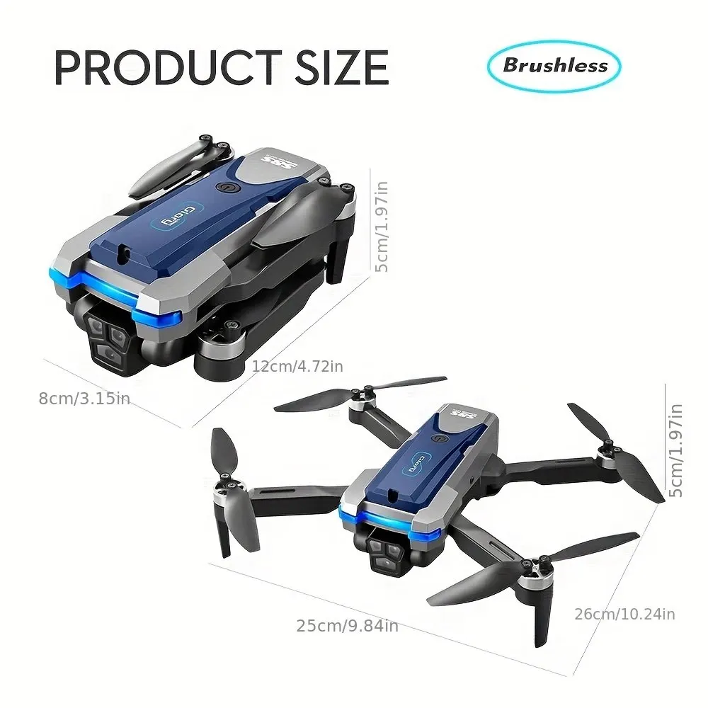 Складной Квадрокоптер S8S, GPS – обзор и цена Drone Z